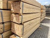 Partij hout 50x100x3900mm 99 stuks nieuw