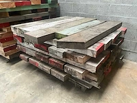 Partij houten balken (115x) - afbeelding 10 van  10