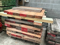 Partij houten balken (115x) - afbeelding 3 van  10