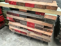 Partij houten balken (115x) - afbeelding 6 van  10