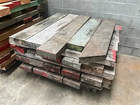 Partij houten balken (115x) - afbeelding 9 van  10