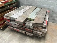 Partij houten balken (115x) - afbeelding 5 van  10