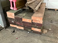 Partij houten balken (22x) - afbeelding 2 van  7