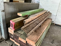 Partij houten balken (22x) - afbeelding 4 van  7