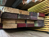 Partij houten balken (22x) - afbeelding 5 van  8