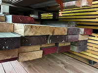Partij houten balken (22x) - afbeelding 6 van  8