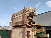 Partij houten balken en planken - afbeelding 12 van  13