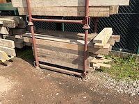 Partij houten balken en planken - afbeelding 6 van  6