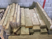 Partij houten balken en planken - afbeelding 10 van  13