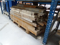Partij houten balken + rest - afbeelding 4 van  6