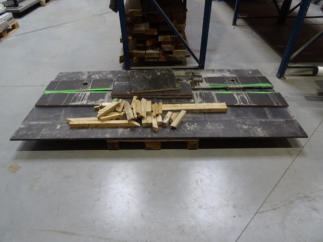 Partij houten balken + rest - afbeelding 6 van  6