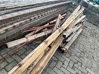 Partij houten balken - afbeelding 4 van  8