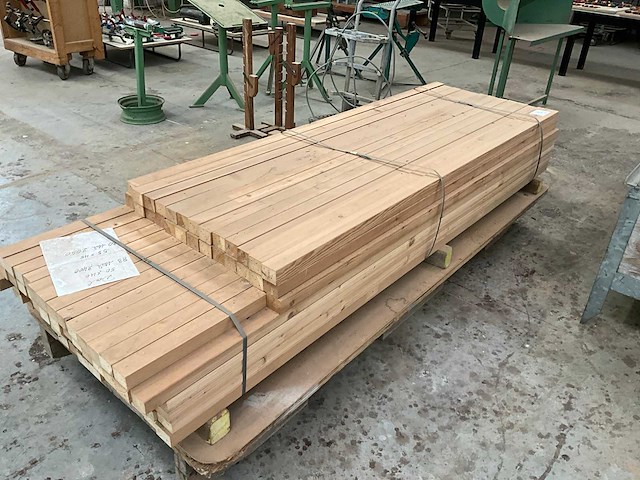 Partij houten balkjes - afbeelding 3 van  4