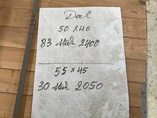 Partij houten balkjes - afbeelding 4 van  4