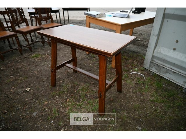 Partij houten cafétafels - afbeelding 4 van  6