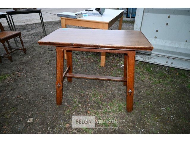 Partij houten cafétafels - afbeelding 2 van  6