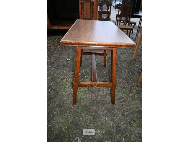 Partij houten cafétafels - afbeelding 1 van  6