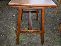 Partij houten cafétafels - afbeelding 1 van  6