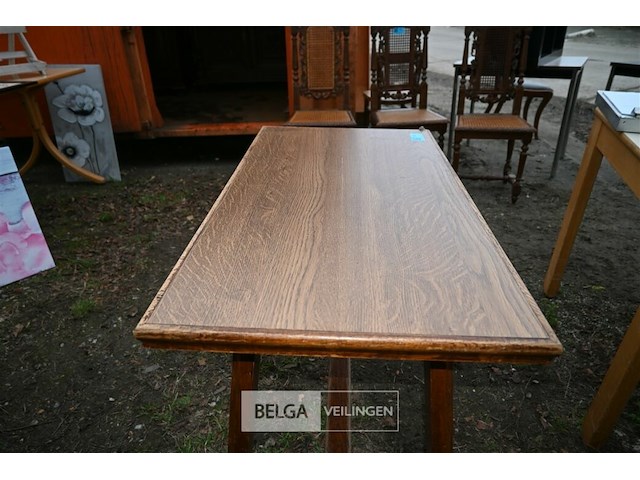 Partij houten cafétafels - afbeelding 3 van  6