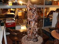 Partij houten decoratie azie - afbeelding 3 van  9