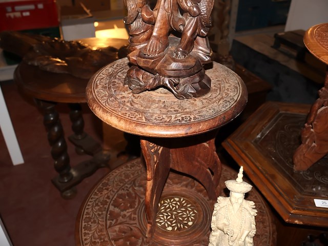 Partij houten decoratie azie - afbeelding 9 van  9