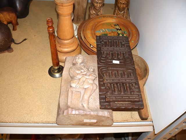 Partij houten decoratie - afbeelding 2 van  5