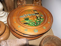 Partij houten decoratie - afbeelding 4 van  5