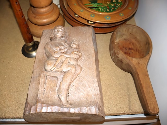 Partij houten decoratie - afbeelding 5 van  5