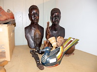 Partij houten decoratie - afbeelding 1 van  5