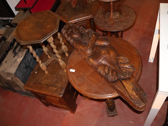 Partij houten decoratie - afbeelding 1 van  8
