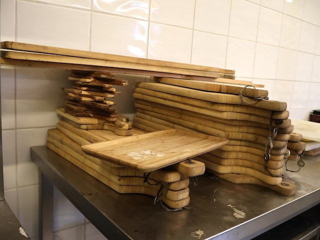 Partij houten dienblad - afbeelding 6 van  6