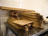 Partij houten dienblad - afbeelding 6 van  6