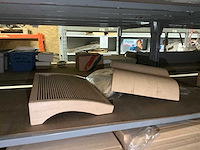 Partij houten hoofd/rugsteunen en sauna toebehoren - afbeelding 10 van  12