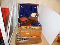 Partij houten koffertjes - afbeelding 2 van  8