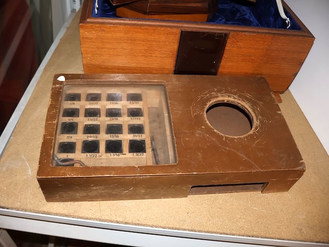 Partij houten koffertjes - afbeelding 7 van  8