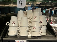 Partij houten koffieschaaltjes - afbeelding 2 van  5