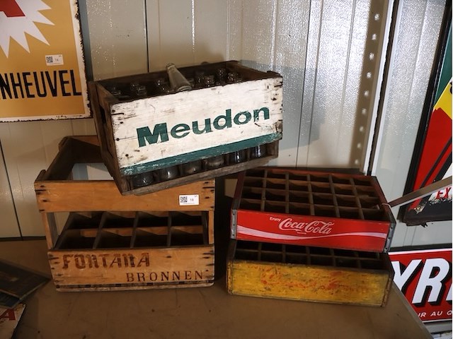 Partij houten kratjes (x4) - afbeelding 2 van  7