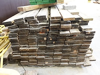 Partij houten latten - afbeelding 3 van  4