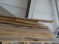 Partij houten latten - afbeelding 3 van  3