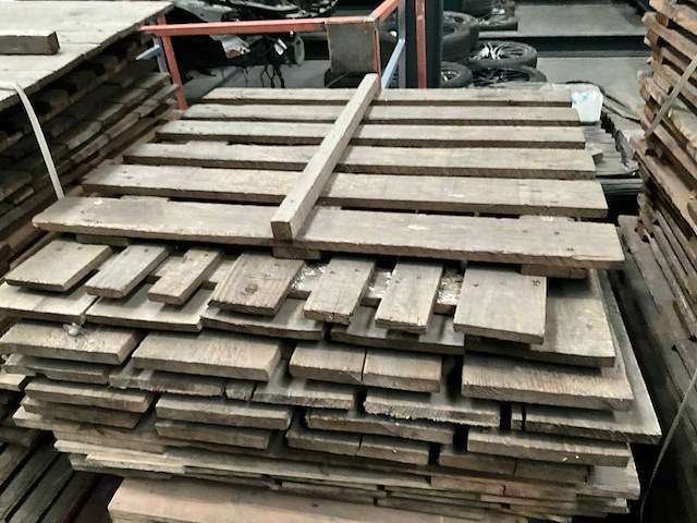 Partij houten legborden - afbeelding 2 van  2