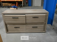 Partij houten meubilair - afbeelding 3 van  8