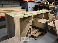 Partij houten meubilair - afbeelding 4 van  8