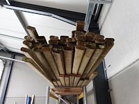 Partij houten omheining - afbeelding 6 van  7