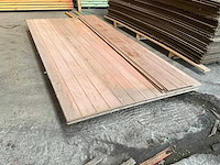 Partij houten oversteek/gootbekleding (6x) - afbeelding 2 van  5