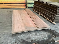 Partij houten oversteek/gootbekleding (6x) - afbeelding 5 van  5