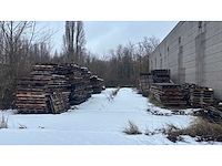 Partij houten pallets - afbeelding 1 van  6