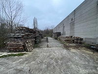 Partij houten pallets - afbeelding 2 van  6