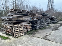 Partij houten pallets - afbeelding 3 van  6