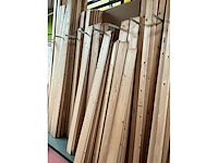 Partij houten planken, balken en latten - afbeelding 3 van  23