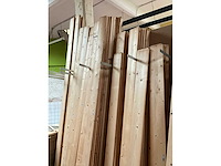Partij houten planken, balken en latten - afbeelding 4 van  23